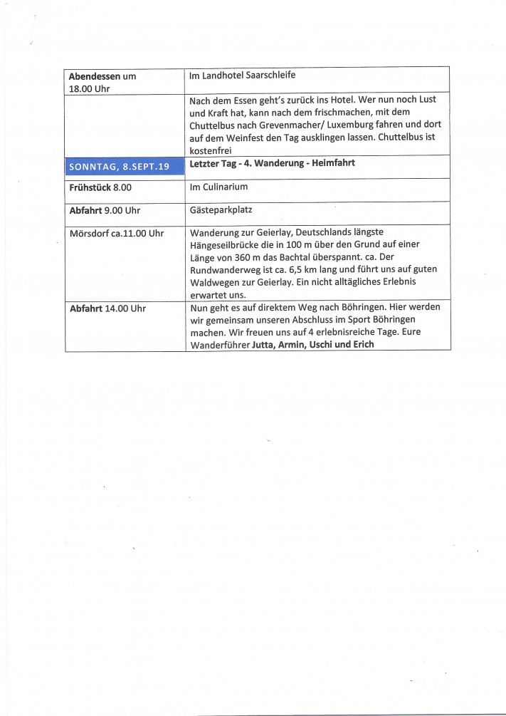 Wanderreise-Information Seite 2